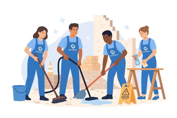 Nettoyage post-construction Netomega